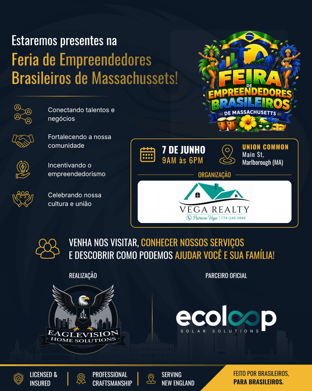 5ª Feira de Empreendedores Brasileiros de Massachusetts